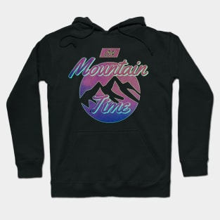 On Mountain Time Cutout Style 2 Hoodie